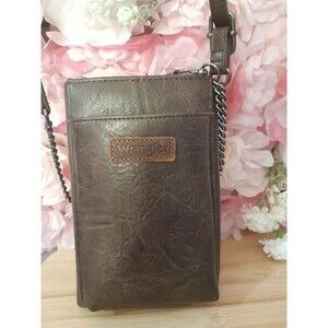 Wrangler Crossbody RFID Blocking Cellphone Wallet with Credit Card Slots